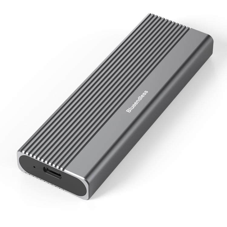 Blueendless 2818SN M.2 Nvme / Sata Dual-protocol Mobile Hard Disk Box, with Type-C to USB-A Cable, with 2-in-1 Cable Blueendless 2818SN M.2 Nvme / Sata Dual-protocol Mobile Hard Disk Box, with Type-C to USB-A Cable, with 2-in-1 Cable